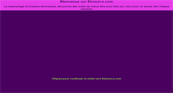 Desktop Screenshot of etresoi-e.com